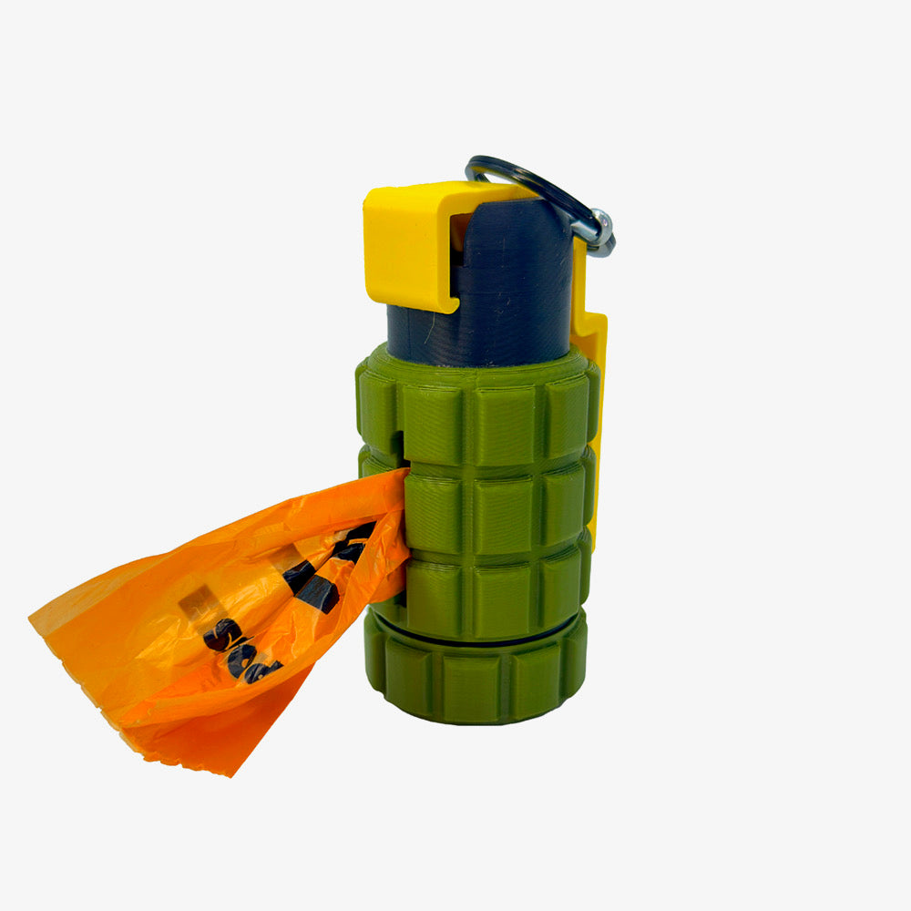 Grenade Poop Bag Dispenser