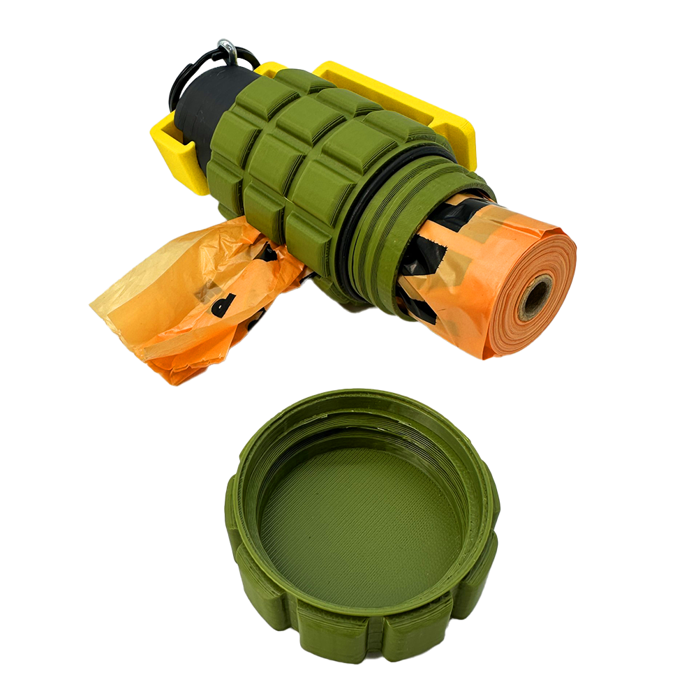 Grenade Poop Bag Dispenser